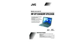 jvc mini note mp-xp7230gb 5230gb